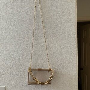 Cute see through small handbag/ crossbody